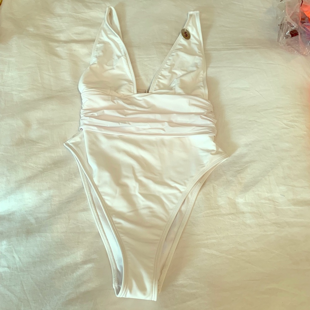 White one piece